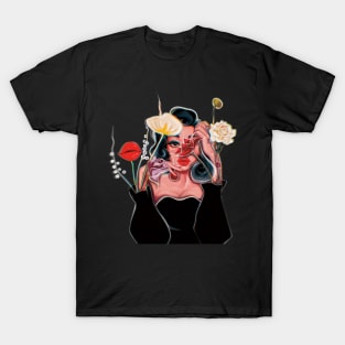 Stop Playing With My Delirium (more flowers) T-Shirt